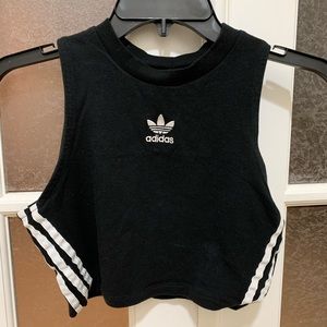 Adidas athletic crop top